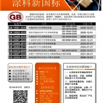 广州SGS提供GB18581木器涂料国标测试服务