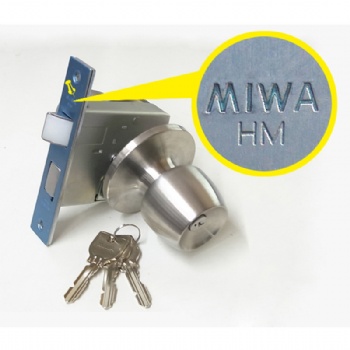 日本原装进口美和MIWA门锁HM球形锁具