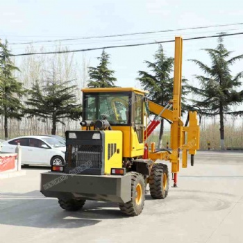 高速公路波形大型打桩机钻孔空压打拔钻一体机装载式压桩机地基