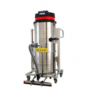 220V上下桶工业吸尘器芙洁诚100L吸尘器GS-3610P车间地面吸铁屑