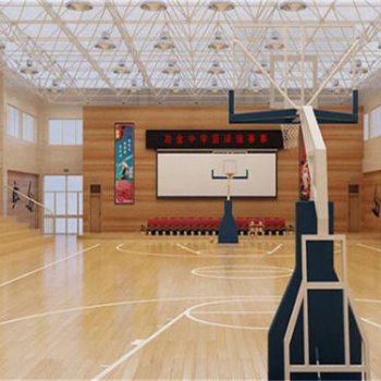 运动实木地板。篮球馆木地板