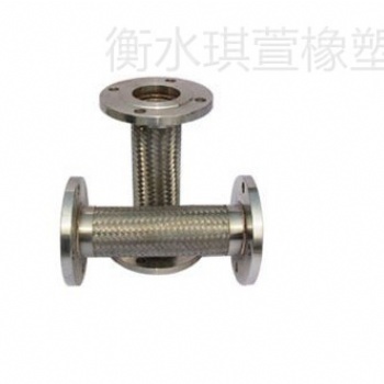 衡水琪萱--304不锈钢波纹管焊接式金属软管工业高温高压蒸汽管