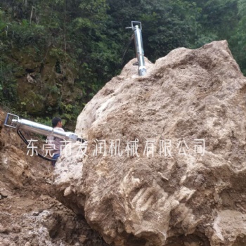 洞采地基桩基拆除机械设备液压分裂机