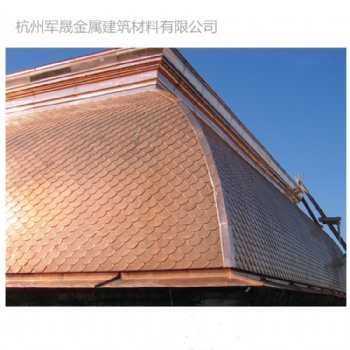 厂家销售定做 平锁扣金属屋面板 菱形矩形六角形梯形 铜板 钛锌板