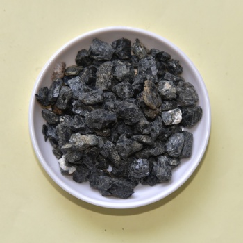 新疆电气石晶体颗粒厂家黑色电气石块