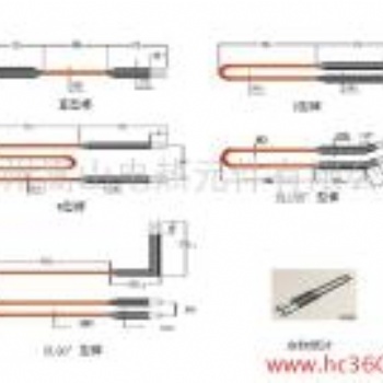 供应齿科硅钼棒直型，U型，w型