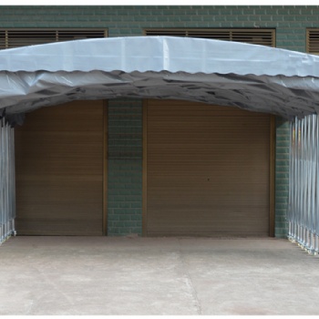 手动电动移动雨棚大型推拉棚活动蓬仓库收缩户外帐篷伸缩式遮阳篷