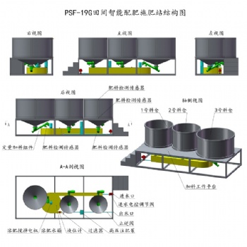 水肥施肥器设备 一体化滴灌精准节水灌溉 设备