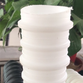 定制2016竹节式桥梁塑料波纹管 白色预应力白色波纹管