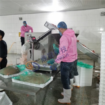 鼎冠DG-180型鸡架骨肉分离机 家禽采肉机 大型自动宠物食品加工设备