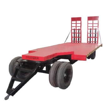 车间运输叉车平板车CSPC-8创硕拖机平板拖车 牵引式平板车