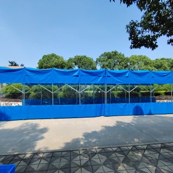 雨棚 伸缩式帐篷 移动雨棚户外遮阳蓬 大排档帐篷 停车雨棚