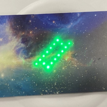 LED广告推送非接触式CPU卡