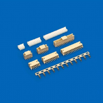 CJT长江连接器 ZH1.5间距卧贴接插件 1.5mm耐高温条形连接器