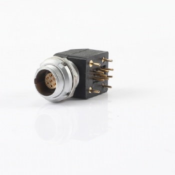 EXG 0B 9芯插头 自锁连接器 M9 PCB焊接插头插座