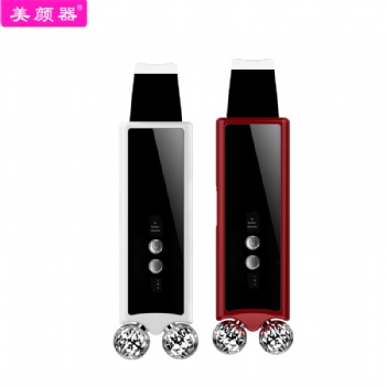 美颜器3D手动滚轮V脸仪离子导入导出仪超声波导入洗脸仪铲皮机