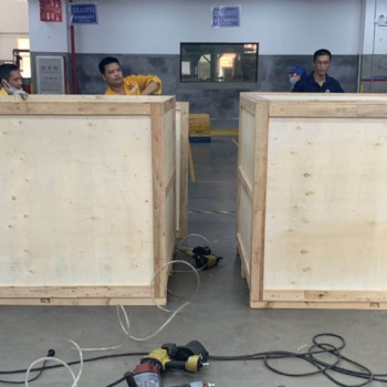 珠海各地区大型出口标椎真空木箱包装防震防潮找明通服务商