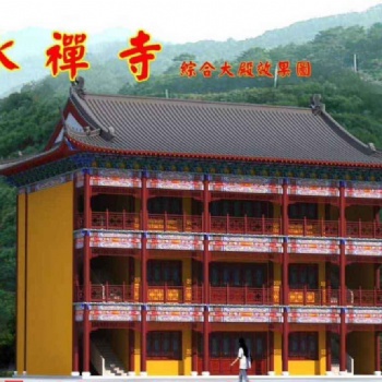 古建门楼|仿古祠堂|仿古寺庙 湖北黄石蓝禾园林古建工程有限公