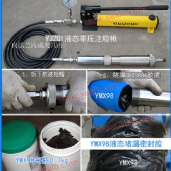 YJZQ1液态带压注胶枪 现货供应 高压高强度 高压堵漏工具