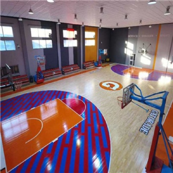 羽毛球馆木地板篮球馆体育运动木地板实木
