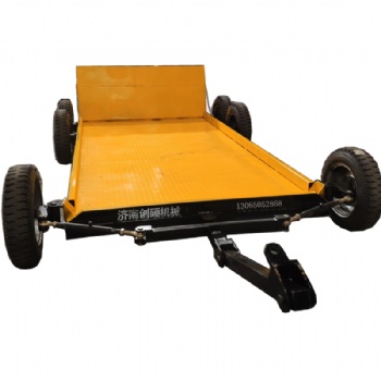 创硕牵引平板车 非标定制平板拖车 重型工具搬运车CSPC-8