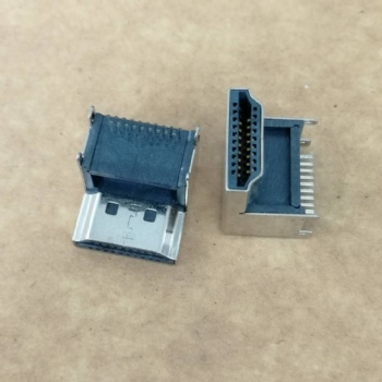 加高HDMI 19PIN公头 垫高HDMI高清音频传输插头四脚插板