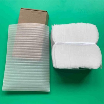 珍珠棉epe山东厂家定制防静电白色可印刷聚乙烯发泡棉覆膜袋