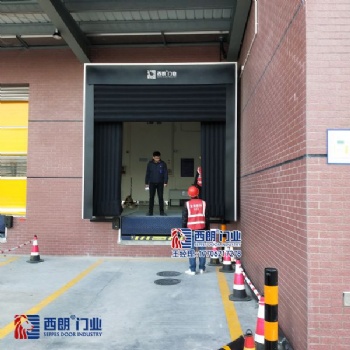 嘉兴冷链出货充气门封门罩