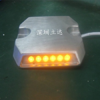 立达隧道洞口铸铝诱导标 LED凸起路标 有源道钉