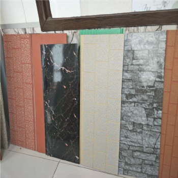 慧诚金属雕花板eps外墙夹芯板pu材质板聚氨酯保温板