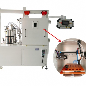 全自动双组份硅胶真空灌胶机-久耐机械