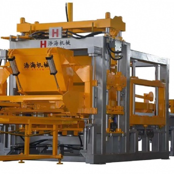 H浩海机械山东全自动免烧砖机液压环保砖机设备厂家