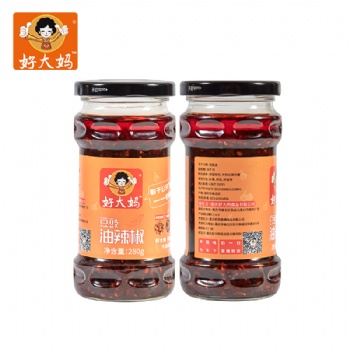 好大妈重庆特产豆豉油辣椒四川风味香辣酱拌饭拌面调味酱