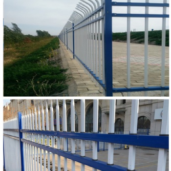 学校锌钢围栏广泛适用于学校、厂区、**、场馆、公园、住宅小区等场所。