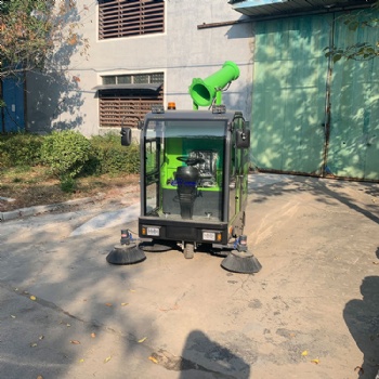 工业吸尘扫地车 工厂车间清扫车 尘土落叶石子垃圾清扫车