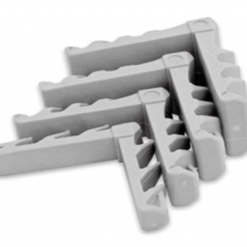 铝条塑料角插件、铝条塑料角插件