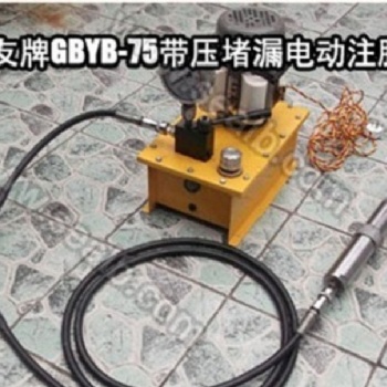 电动注胶枪GBYB-75 带压堵漏工具补漏水管法兰注胶无锡供应