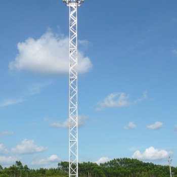 30米独立避雷针塔 变电站独立避雷针 钢结构避雷针