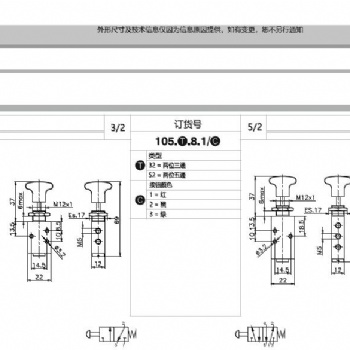 105.32.0.11 PNEUMAX机械和手动阀