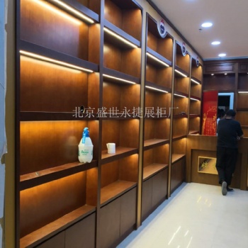 定做烟酒展柜木制展柜药店柜台珠宝展柜报价