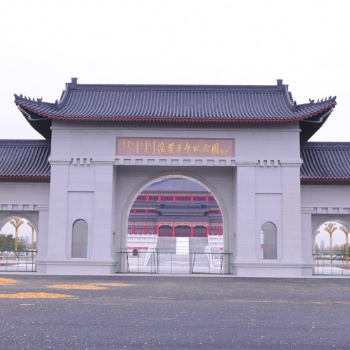 南京古建门楼仿古祠堂仿古寺庙 湖北蓝禾园林古建工程有限公司