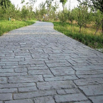 深圳景观道路压花厂家 压纹混凝土
