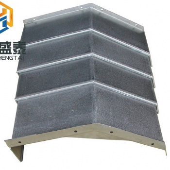 龙门铣床冷板伸缩钢板导轨防护罩上门测量