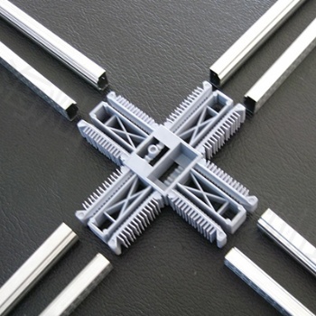 铝条十字连接件、铝条十字连接件、