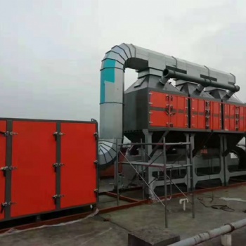 催化燃烧设备废气处理装置活性炭吸附装置