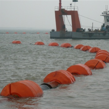 内河水上栈道浮筒 半体管道拦污浮筒 聚氨酯浮筒