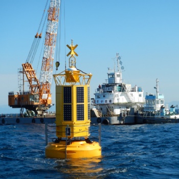 海洋气候监测浮标 漂浮式港口拦船航标 助航航标