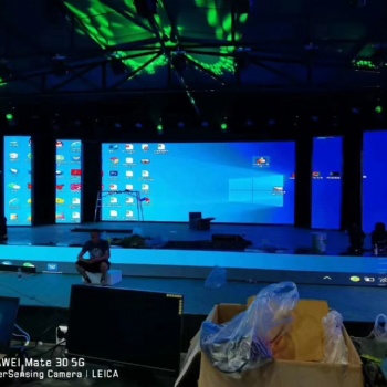 广州展会舞台户外P8LED显示屏LED大屏幕