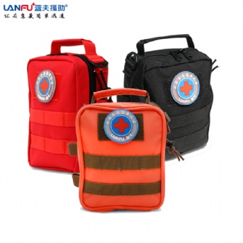 蓝夫家庭急救包LF-12203户外工作防护包单肩收纳包