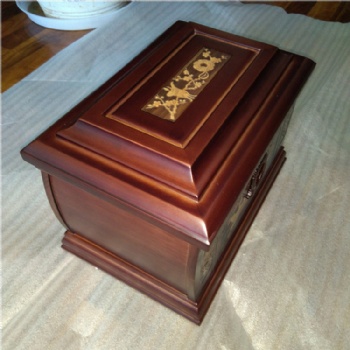 骨灰盒实木黑檀木男女同款高档正品黑紫檀木寿盒殡葬用品